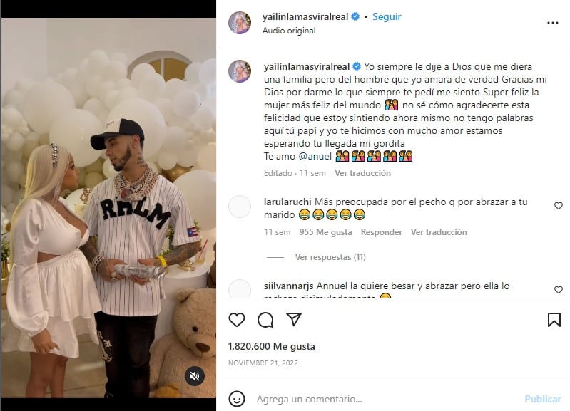 Anuel AA confiesa haberse separado de Yailin