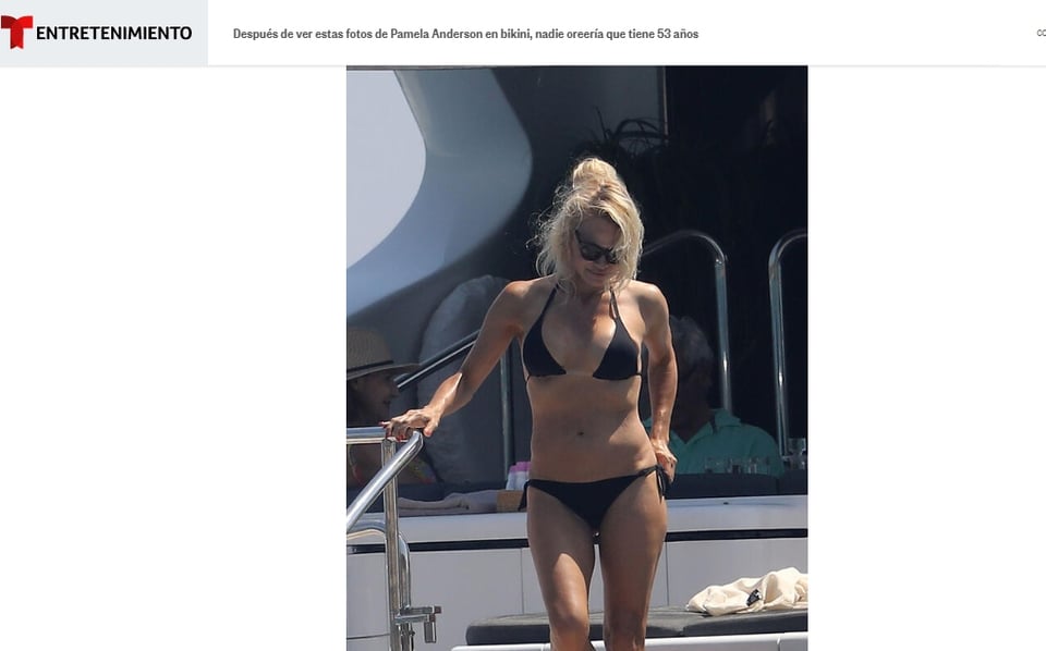 The 10 best photographs of Pamela Anderson in Bikini
