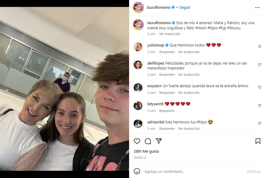 Laura Flores teme por la vida de su hijo