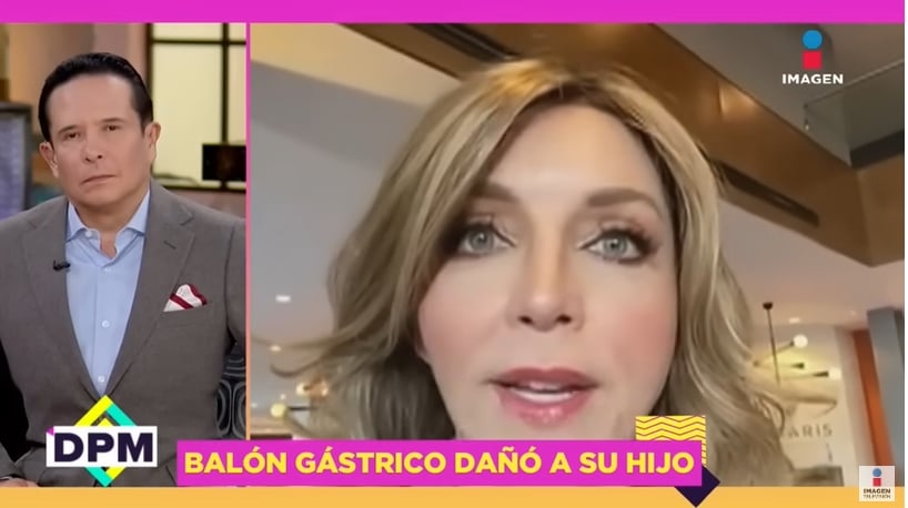 Laura Flores teme por la vida de su hijo