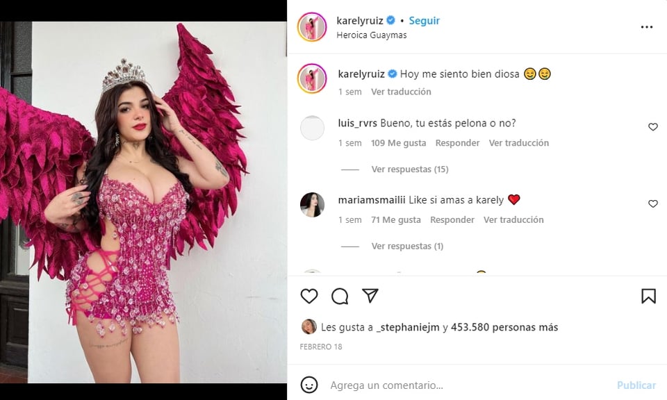 Karely Ruiz presume su cuerpo