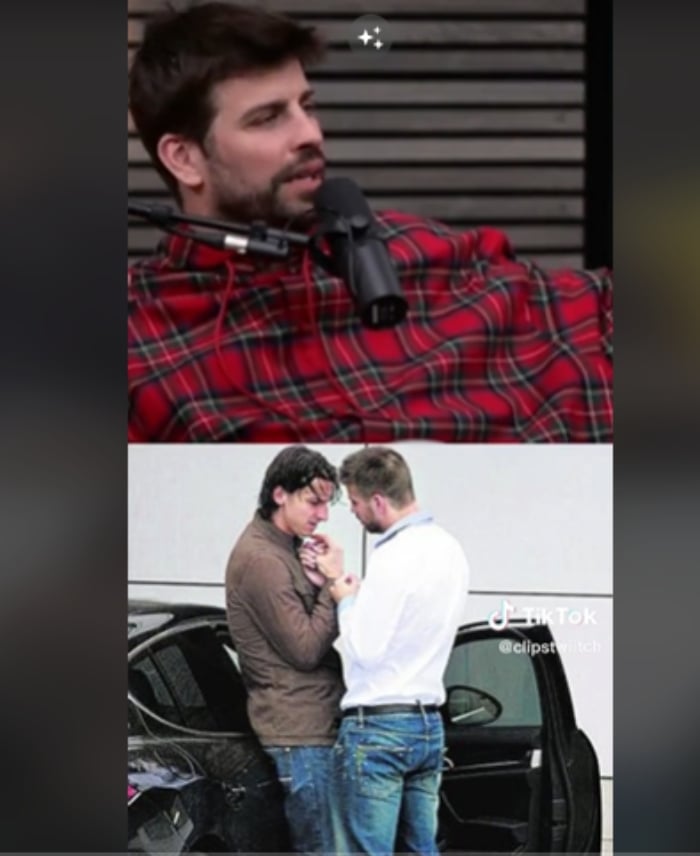 Piqué habla de su foto con Zlatan