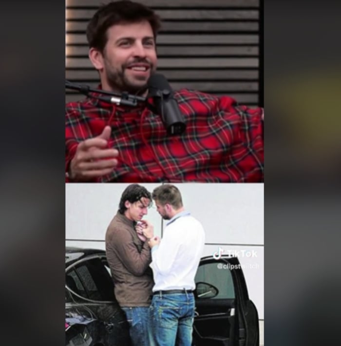 Piqué habla de su foto con Zlatan