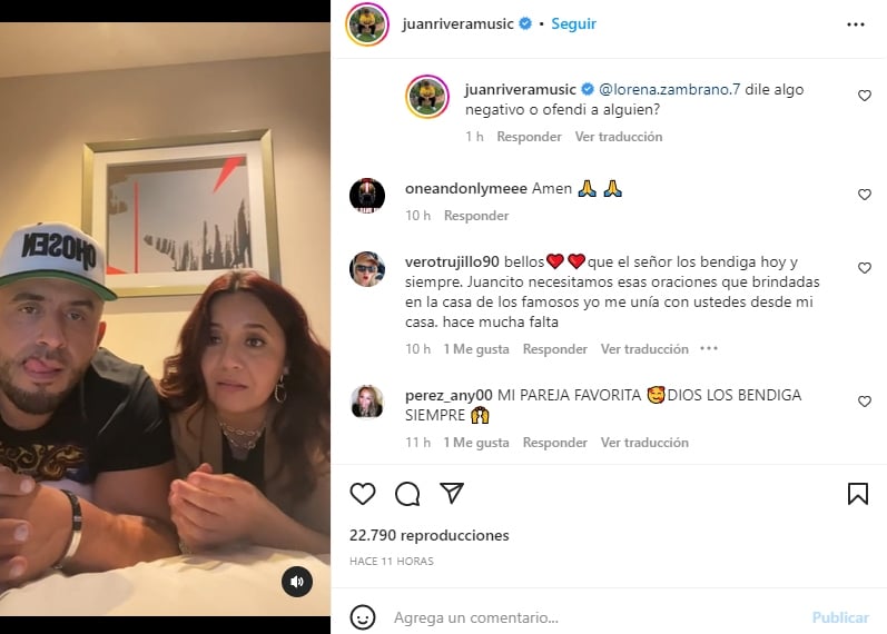 Juan Rivera recibe duras críticas por hablar de Dios