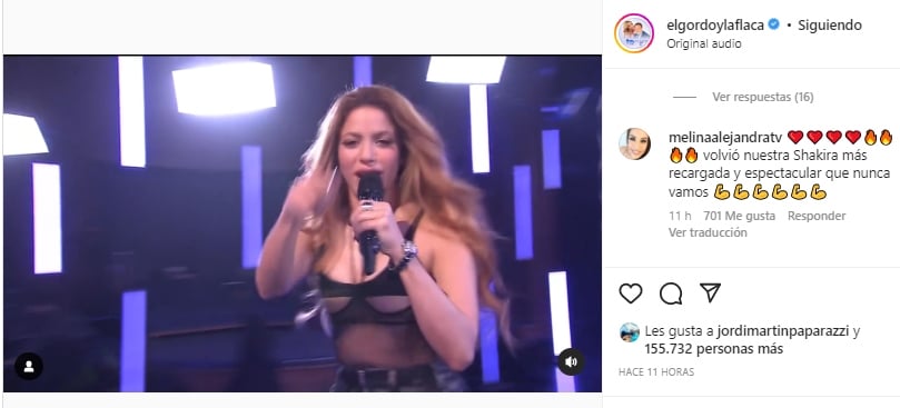 Shakira aparece en atuendo provocativo