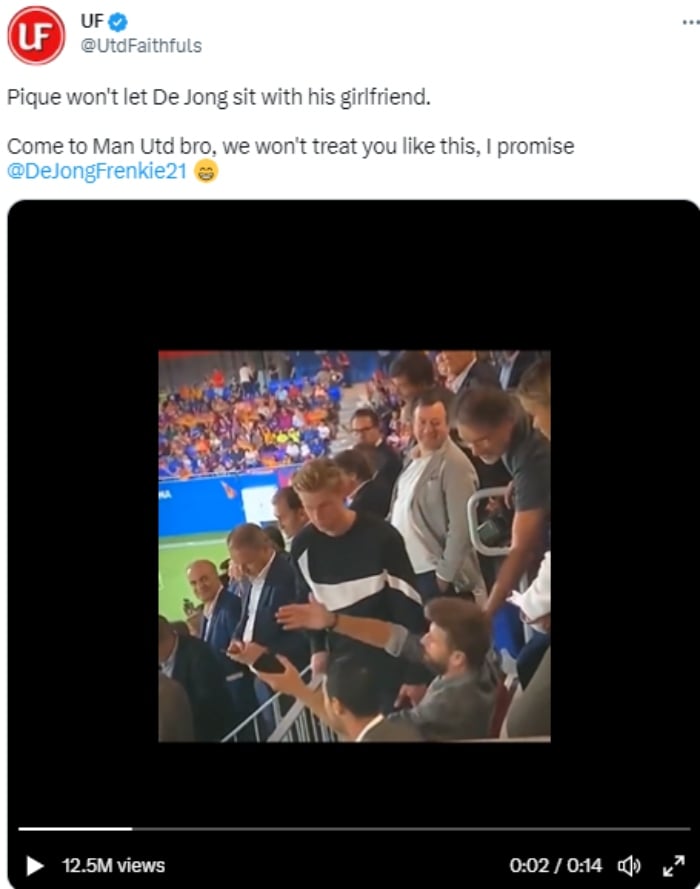 Revelan video de Piqué protagonizando pelea