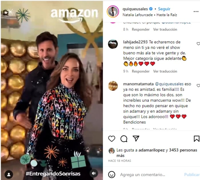 Quique Usales le dedica emotivo video a Adamari