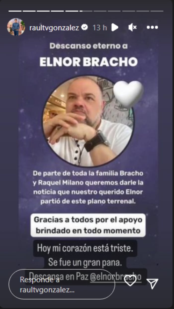 Raúl González está de luto
