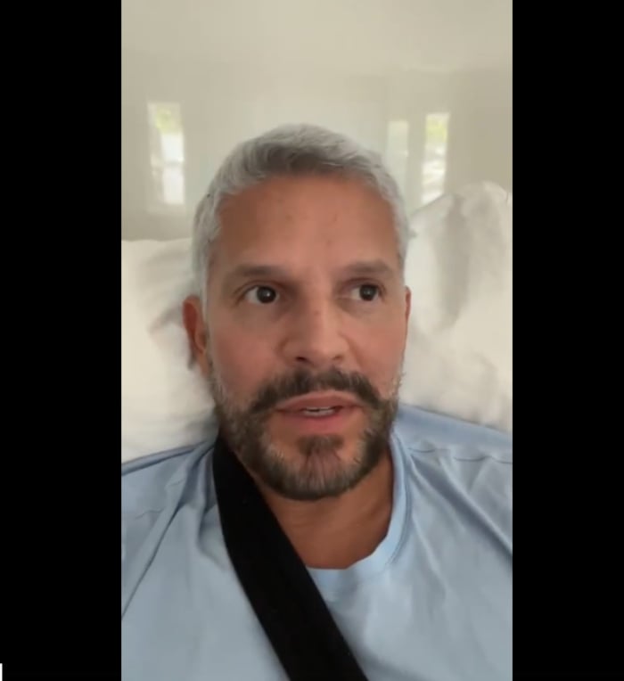 Rodner Figueroa hace advertencia por sustancia que tomó