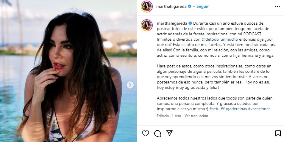 Hermana de Martha Higareda enfermedad