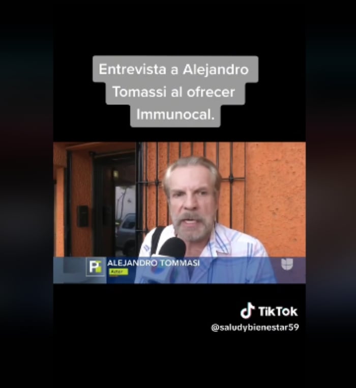 Alejandro Tommasi reveals that he could have saved Edith González