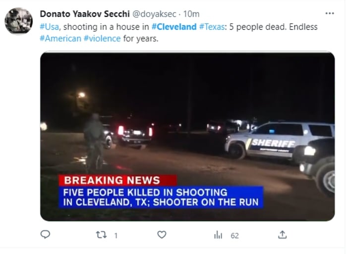 Hombre en estado de ebriedad mata a 5 personas en Cleveland