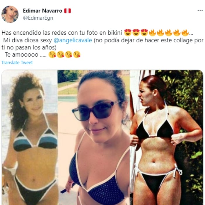 Imágenes Angélica Vale en bikini
