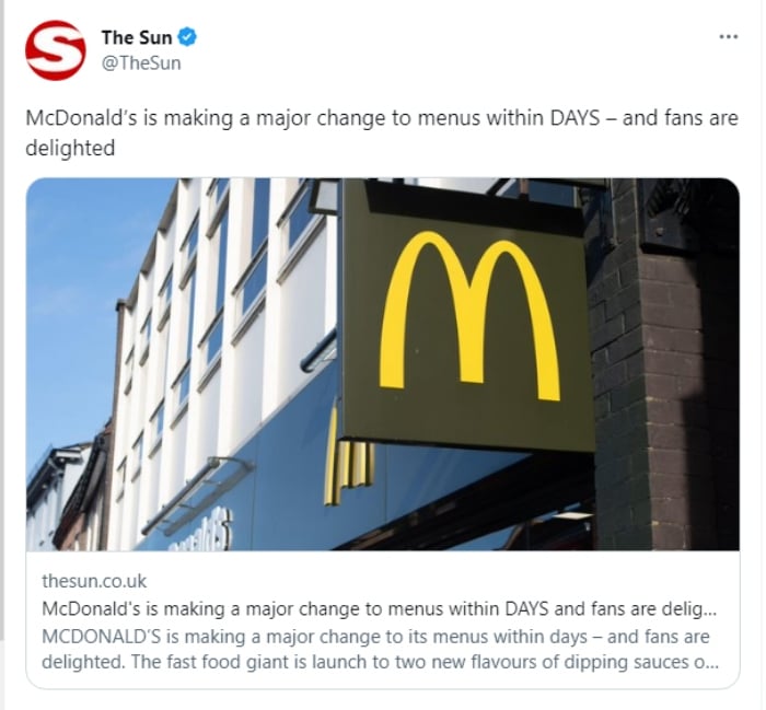 McDonald's anuncia cambios para sus clientes
