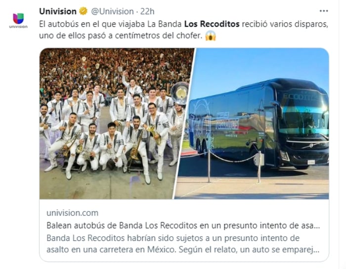 Intentan asaltar y balean camión de Los Recoditos