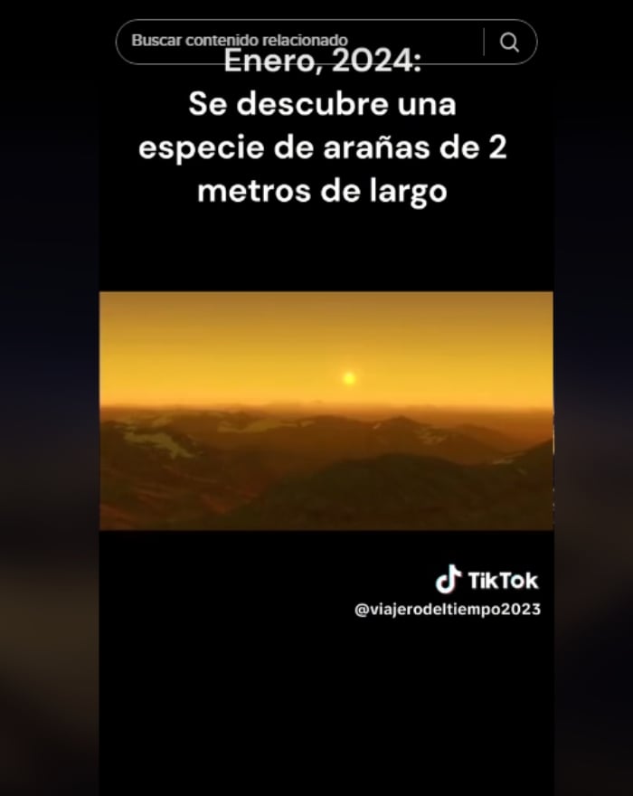 Viajero en el tiempo da escalofriantes predicciones