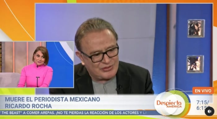 María Antonieta Collins luto Ricardo Rocha