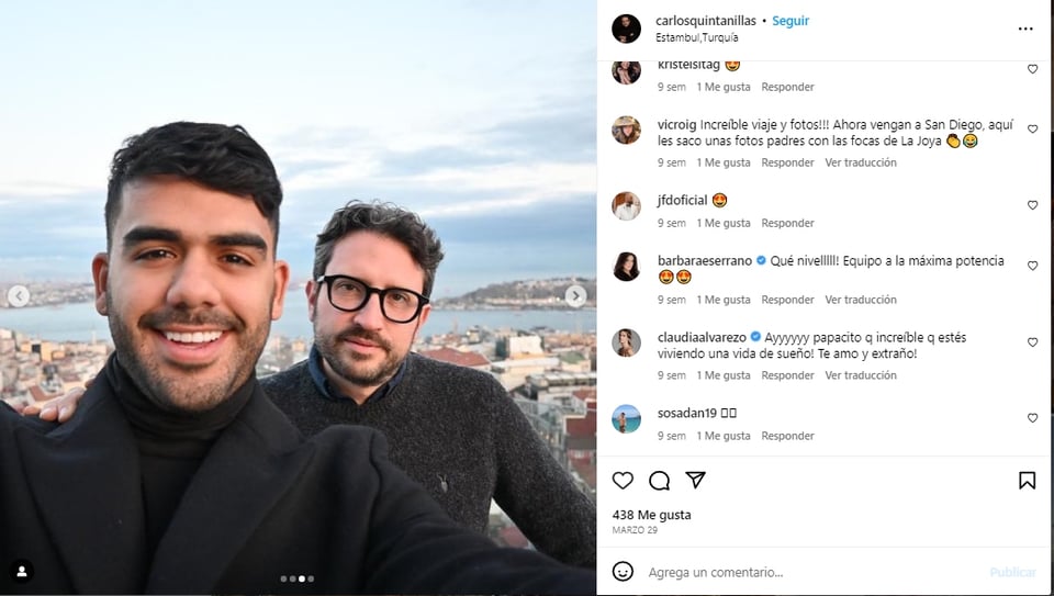 Carlos Adyan revela quién es su pareja