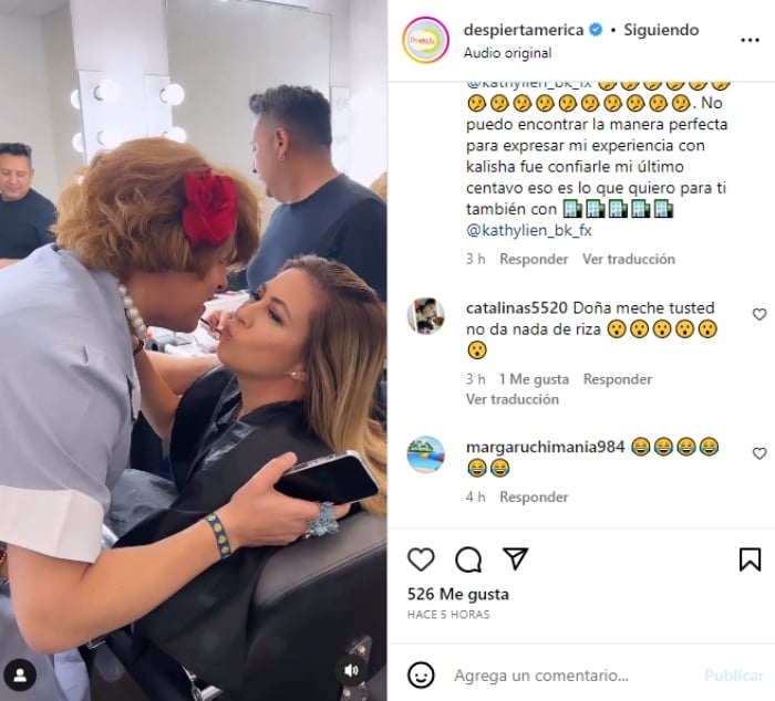 Chiquibaby se encuentra en Despierta América