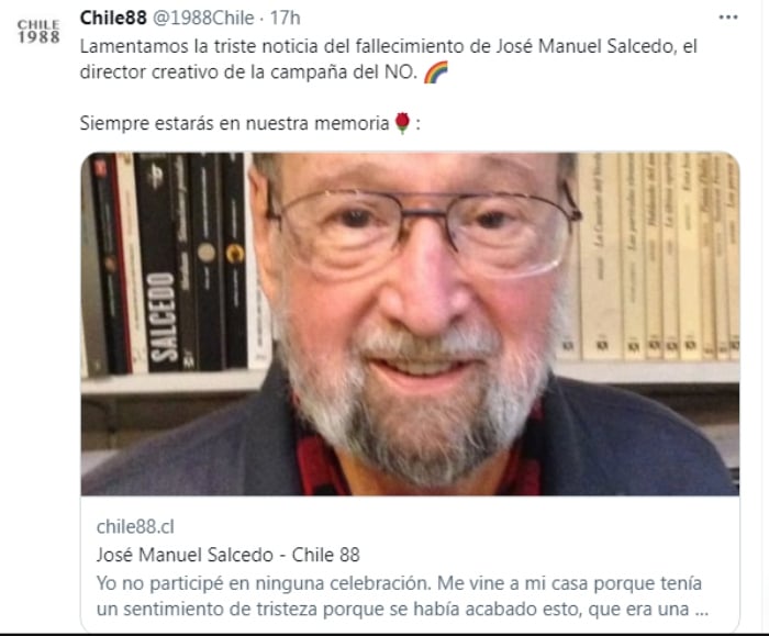 Muere el actor José Manuel Salcedo