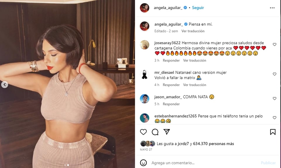 Ángela Aguilar es atacada nuevamente