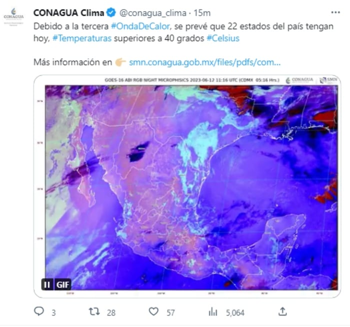 Onda de calor en México