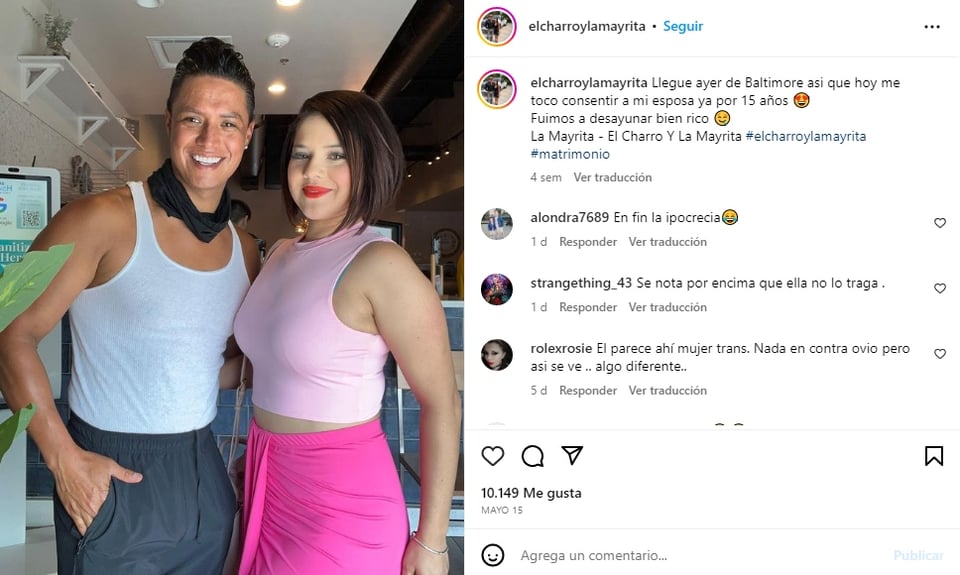 El Charro da malas noticias sobre su matrimonio