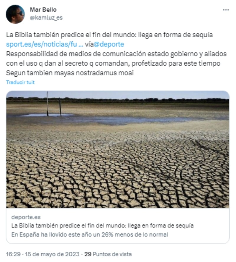 Una sequía catastrófica
