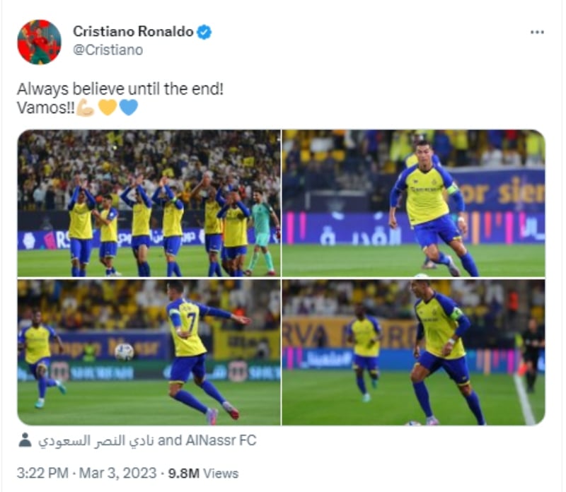 Su paso por Arabia