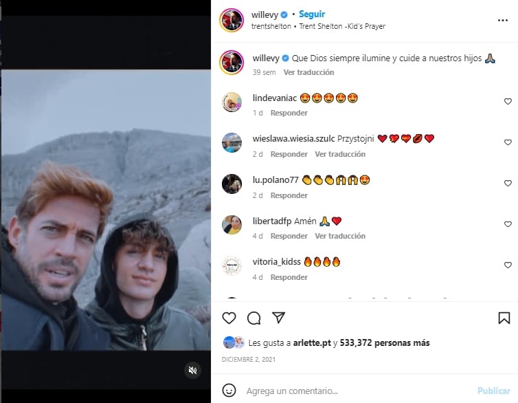 Accidente hijo William Levy