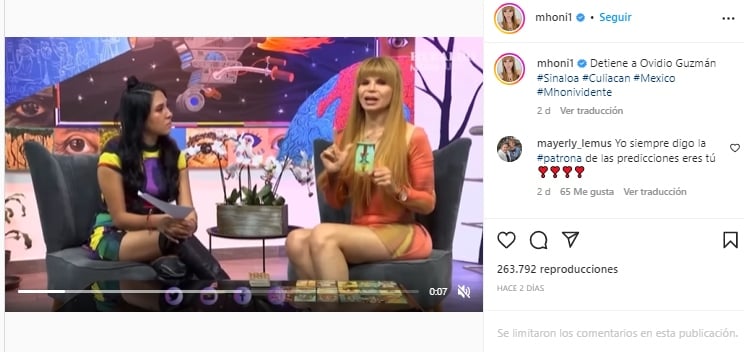 Predicción cumplida Mhoni Vidente Ovidio