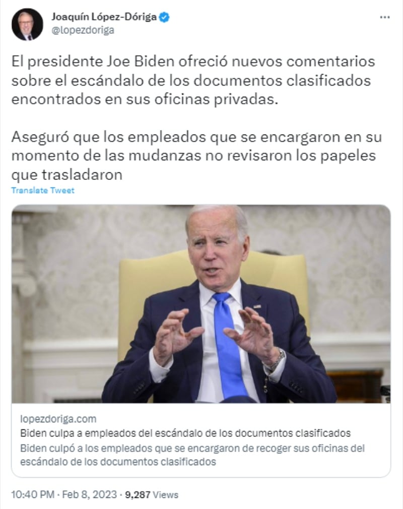 "No hicieron el trabajo que deberían haber hecho"