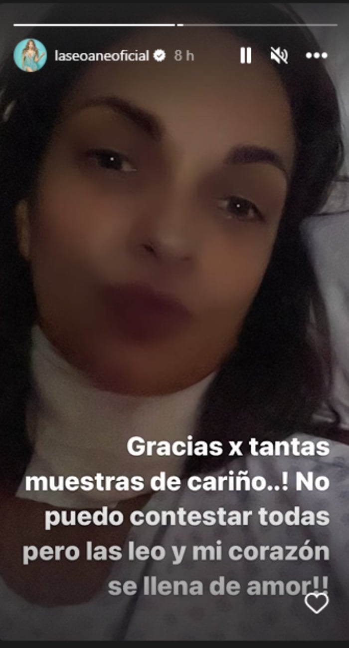 Mariana Seoane aparece hospitalizada