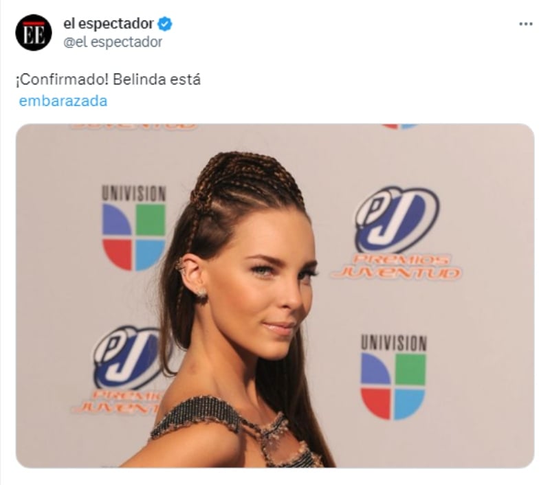 Foto de Nadia Ferreira ¿confirma sospechas de Belinda?
