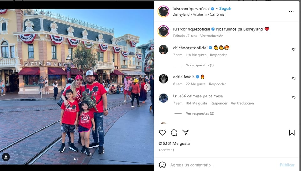 Esposa Luis R Conriquez accidente