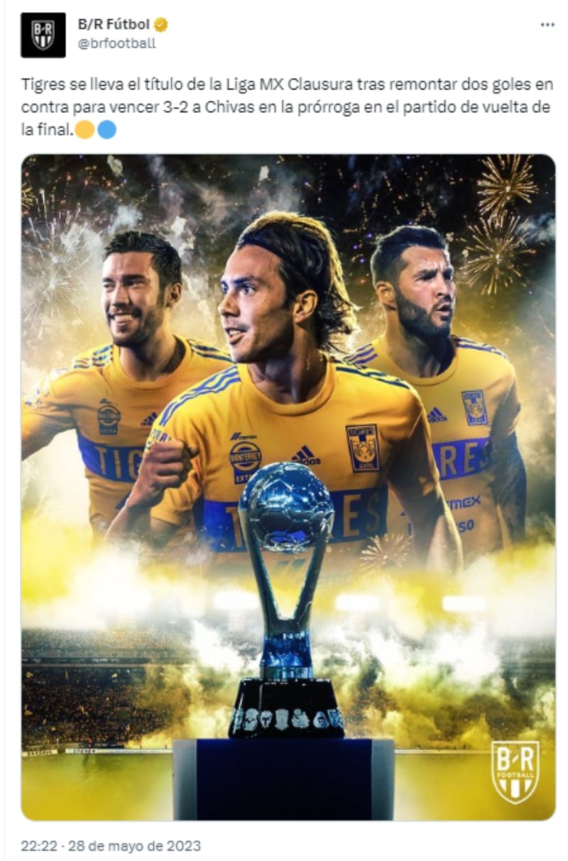 Se lleva el trofeo de campeón