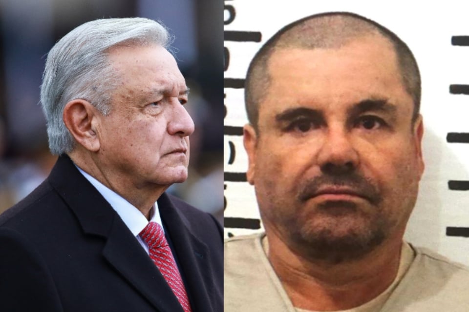 El presidente López Obrador visita la Cuna del Chapo Guzmán
