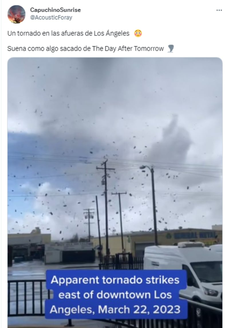 HAY SEVEROS DAÑOS