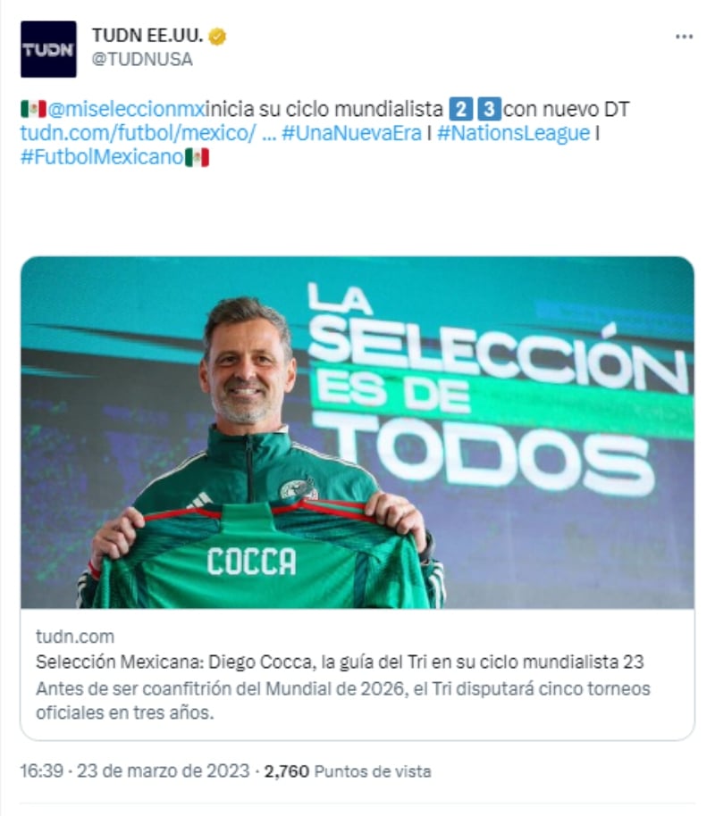 Cocca divides the team