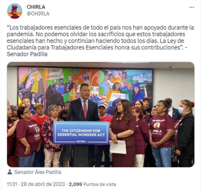 Proyecto ley ciudadanía indocumentados: Beneficiará a millones