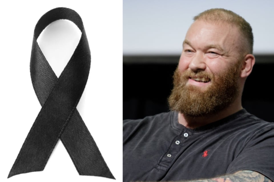 Thor Björnsson actor de «Games of Thrones» anuncia la muerte de su hijo
