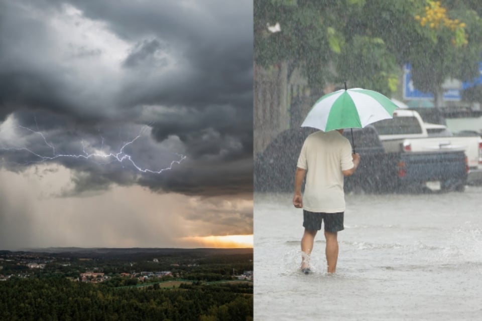 Tormenta azota y pronostican lluvias intensas en distintas zonas de EEUU