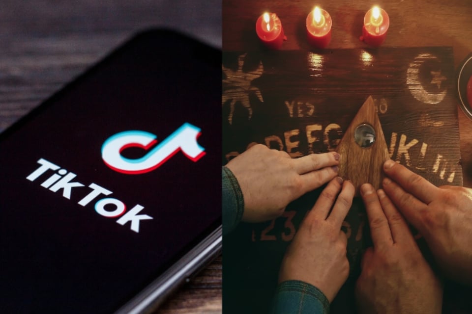 Tiktoker sufre fenómeno paranormal tras jugar por cinco días a la Ouija