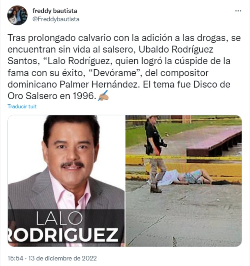 ¿Dan a conocer las causas de su muerte?