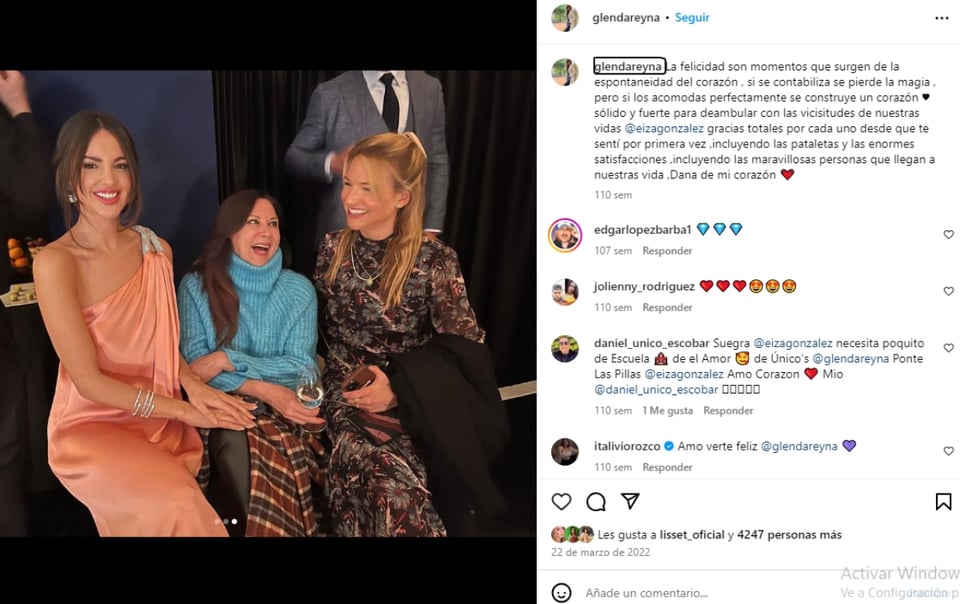 Mamá Eiza González luto, Glenda Reyna, luto, celebridades, MundoNOW