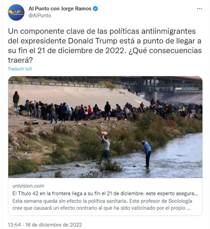 ¿Quiere a los inmigrantes fuera del país?