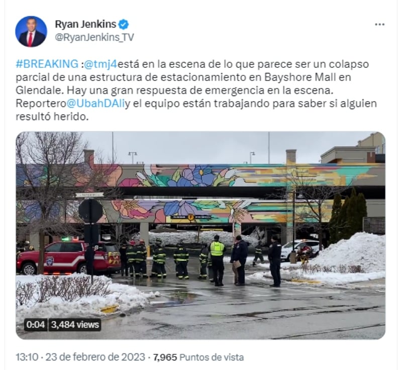 Motivo del derrumbe