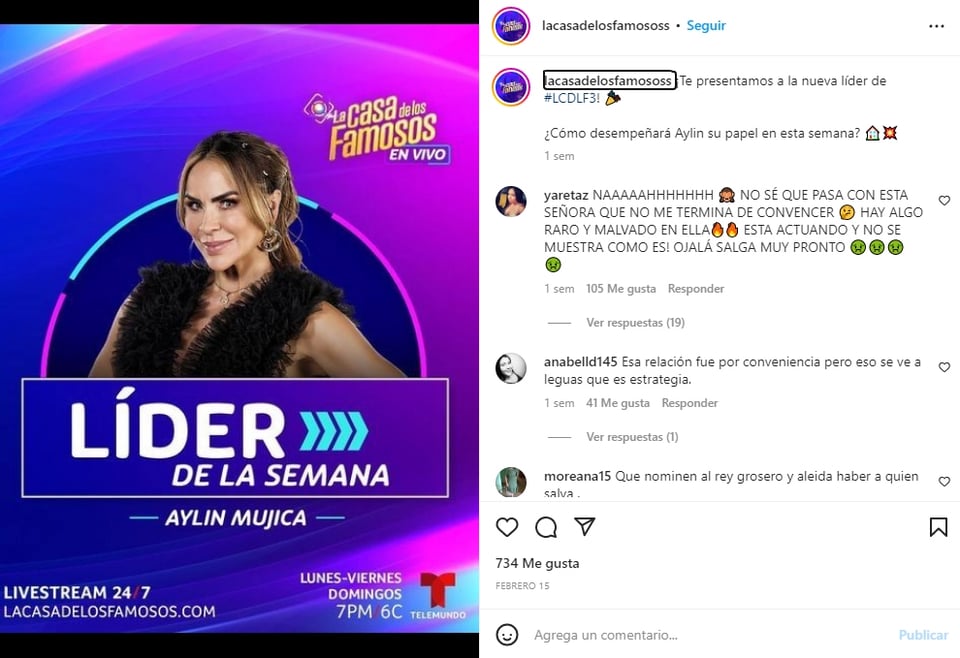 Aleida Nuñez Casa de los Famosos: ¿Te dolió esa traición de Aylín, cómo lo sientes?