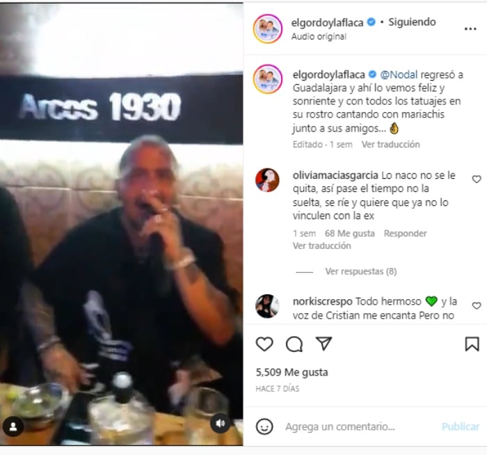 Amigo de Nodal pide disculpas