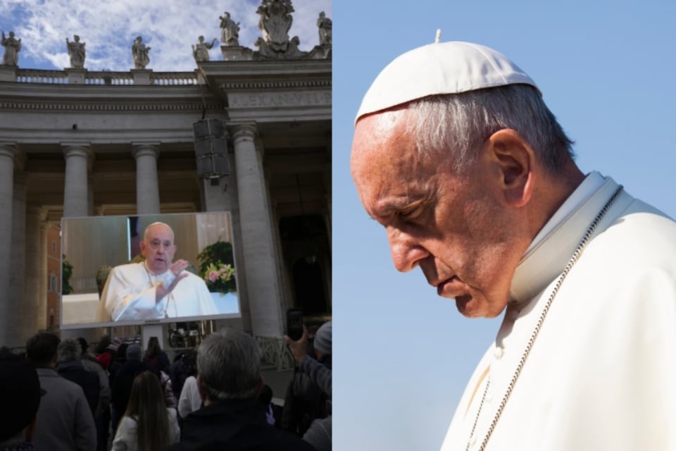 El papa Francisco revela que tiene una “inflamación pulmonar”